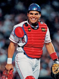 Ivan Rodriguez is considered one of the best defensive catchers of