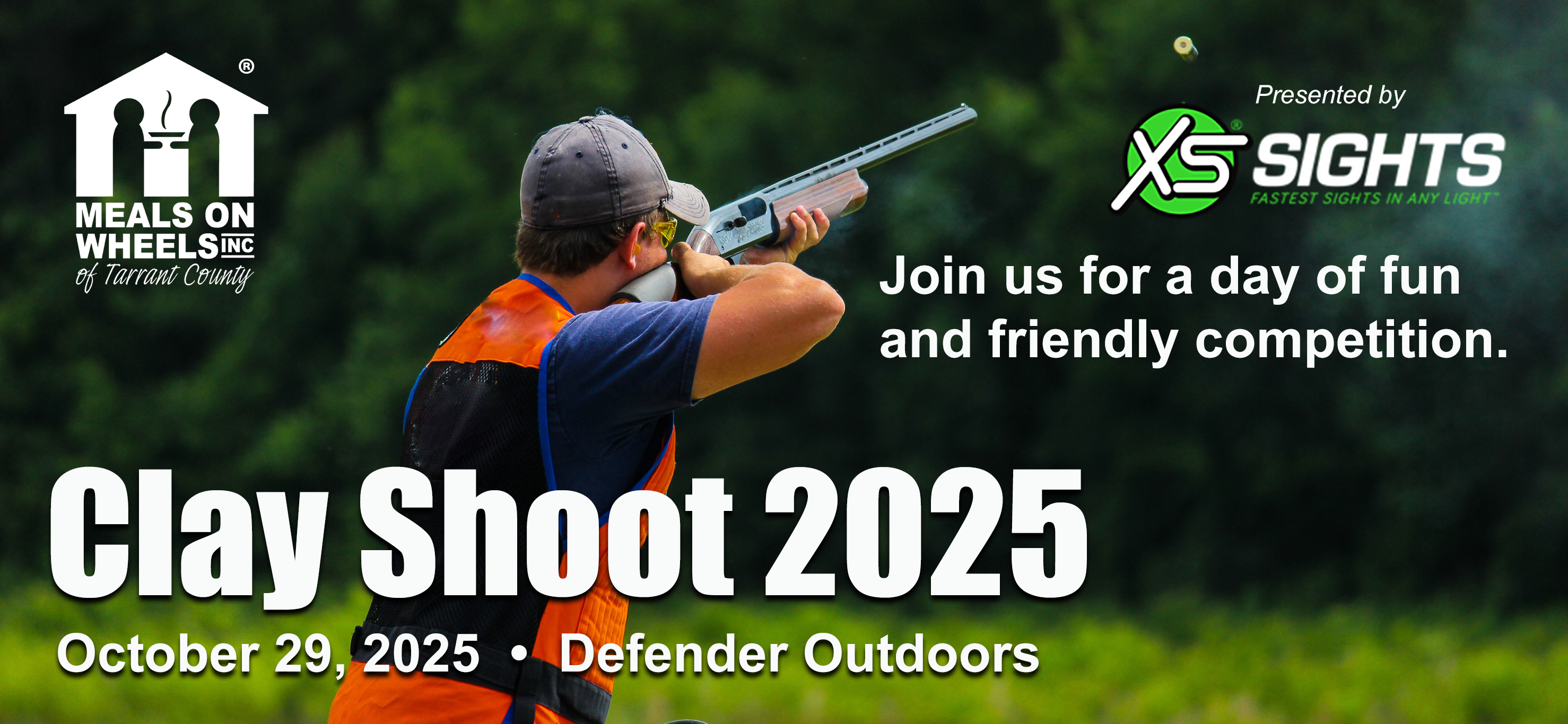 Clay Shoot 2025 - Website Banner