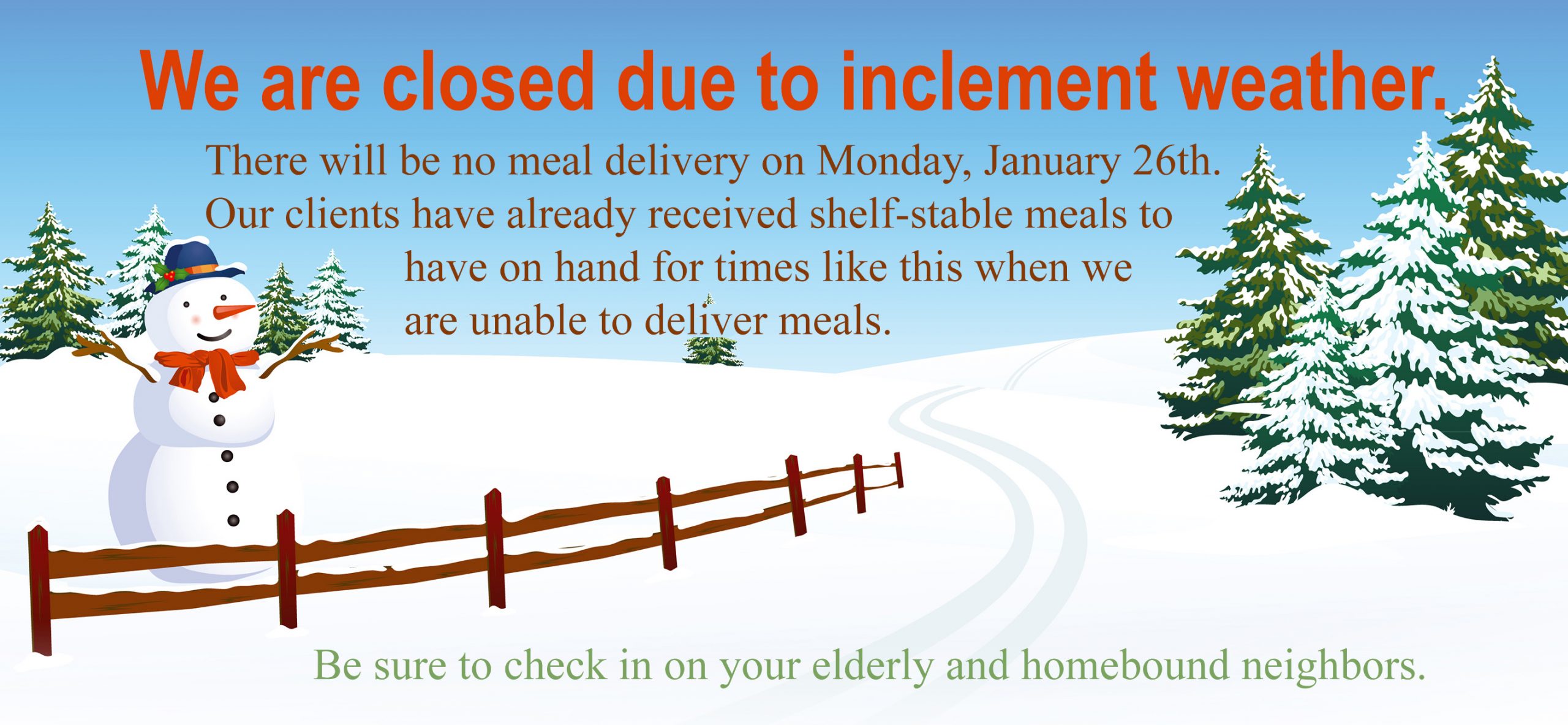 1.26.25 Inclement Weather Closing Banner