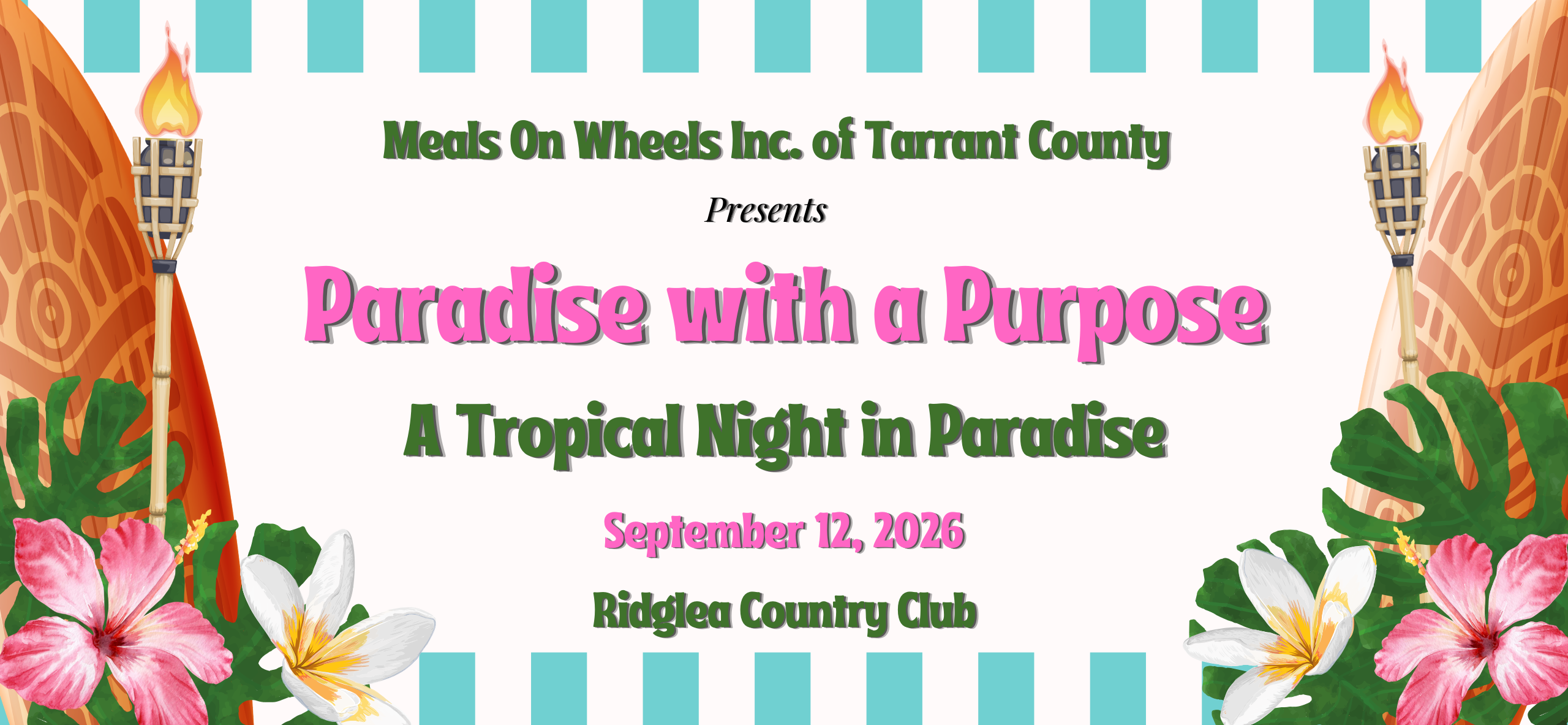 Paradise with Purpose Banner