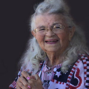 Nora, a Meals on Wheels recipient